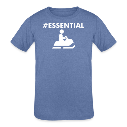 Kid's Essential Premium T-Shirt - heather blue