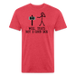 Bad Sign Premium T-shirt - heather red