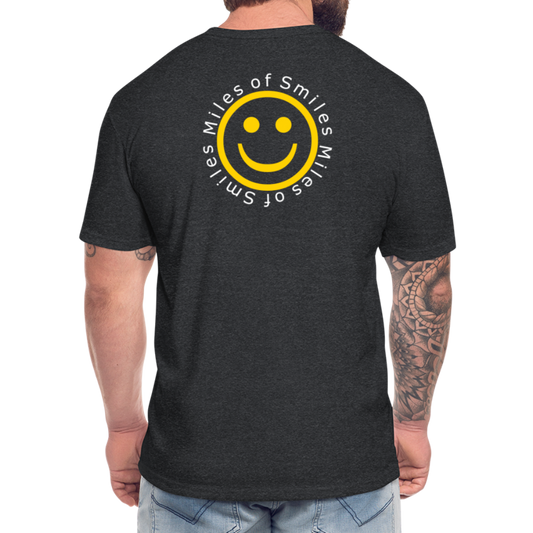 Miles Of Smiles Premium T-Shirt - heather black