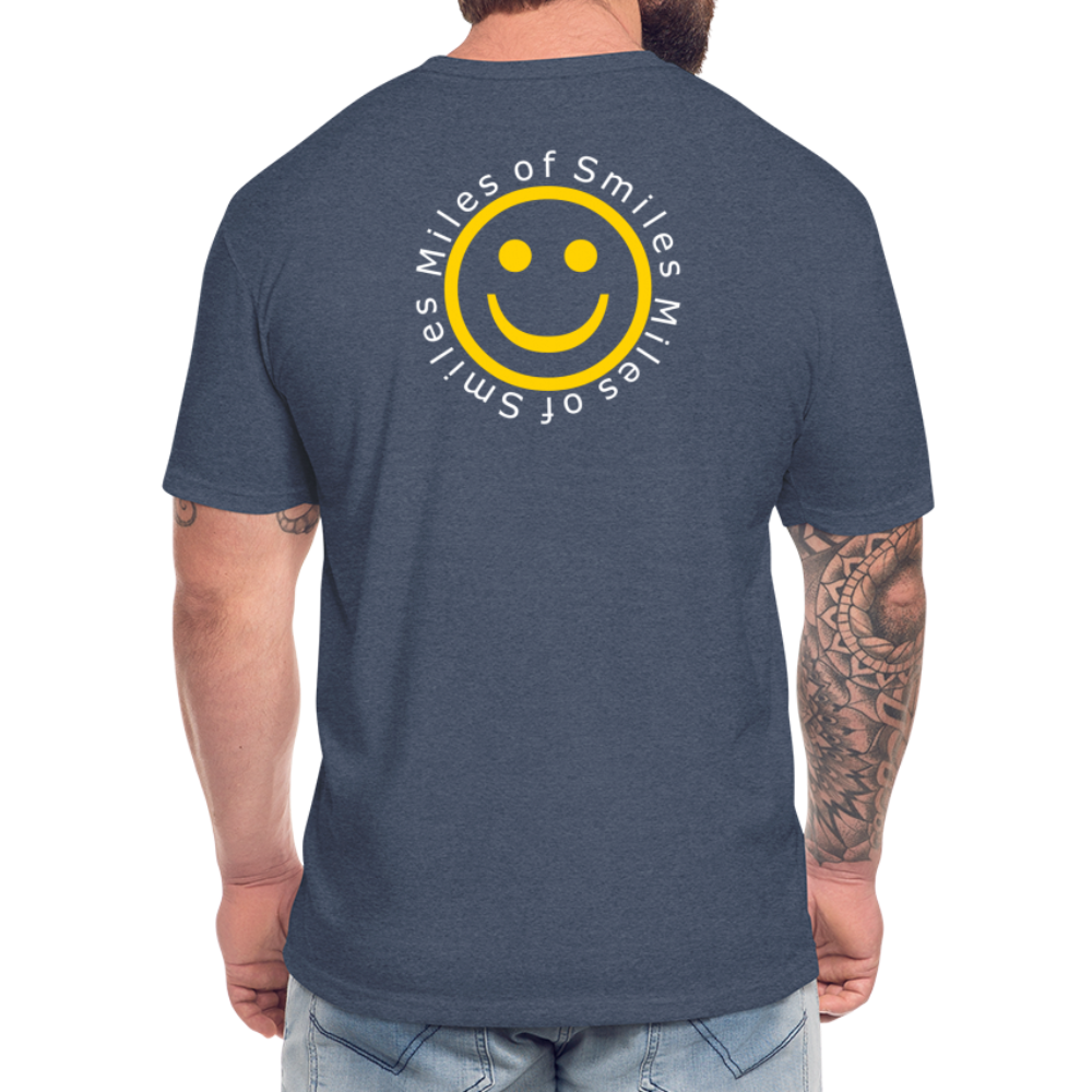 Miles Of Smiles Premium T-Shirt - heather navy