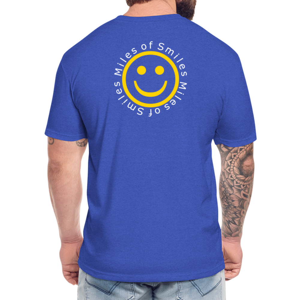 Miles Of Smiles Premium T-Shirt - heather royal
