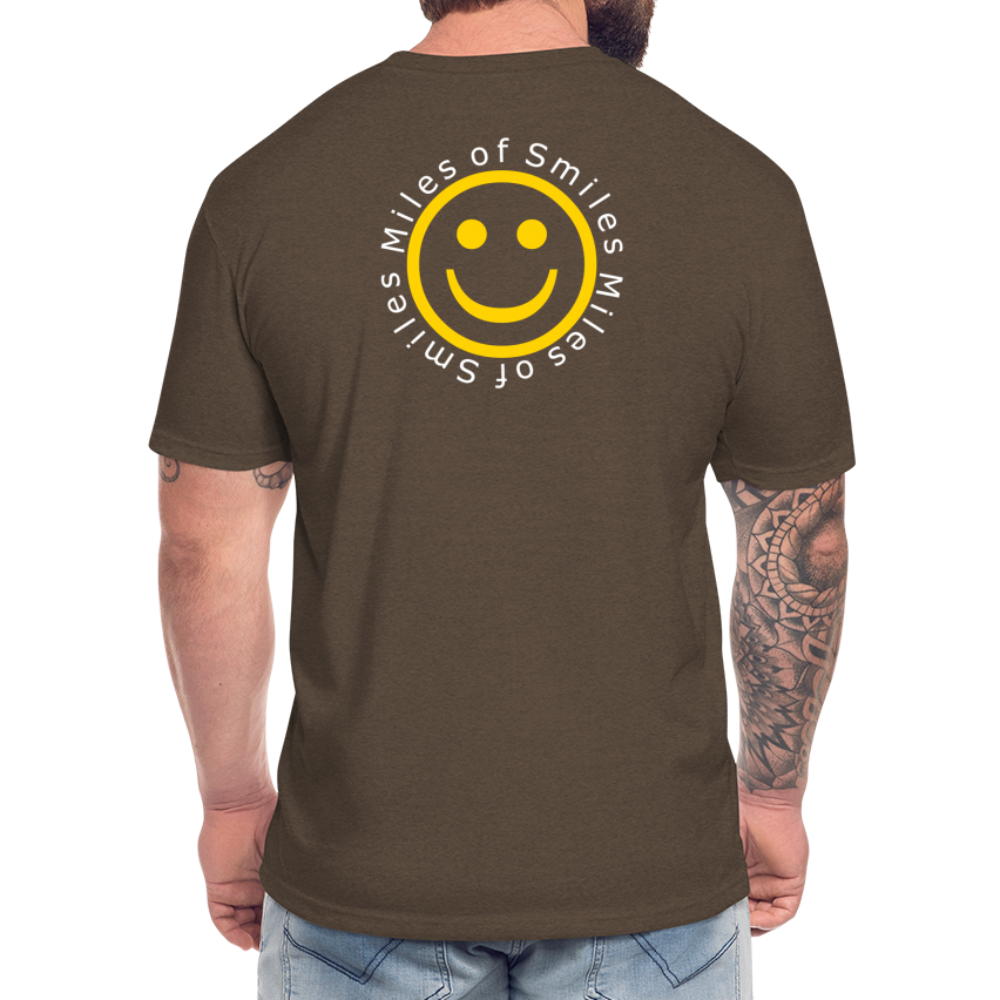 Miles Of Smiles Premium T-Shirt - heather espresso
