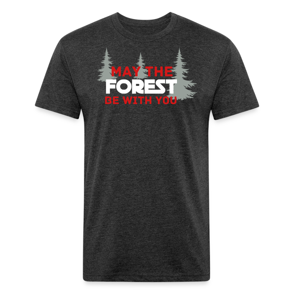 May the Forest Be With You Premium T-shirt - heather black