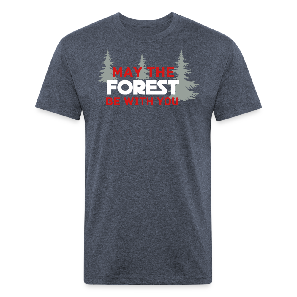 May the Forest Be With You Premium T-shirt - heather navy