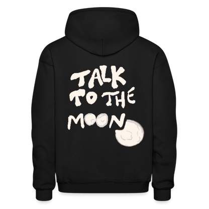 Talk to the Moon Hoodie - black