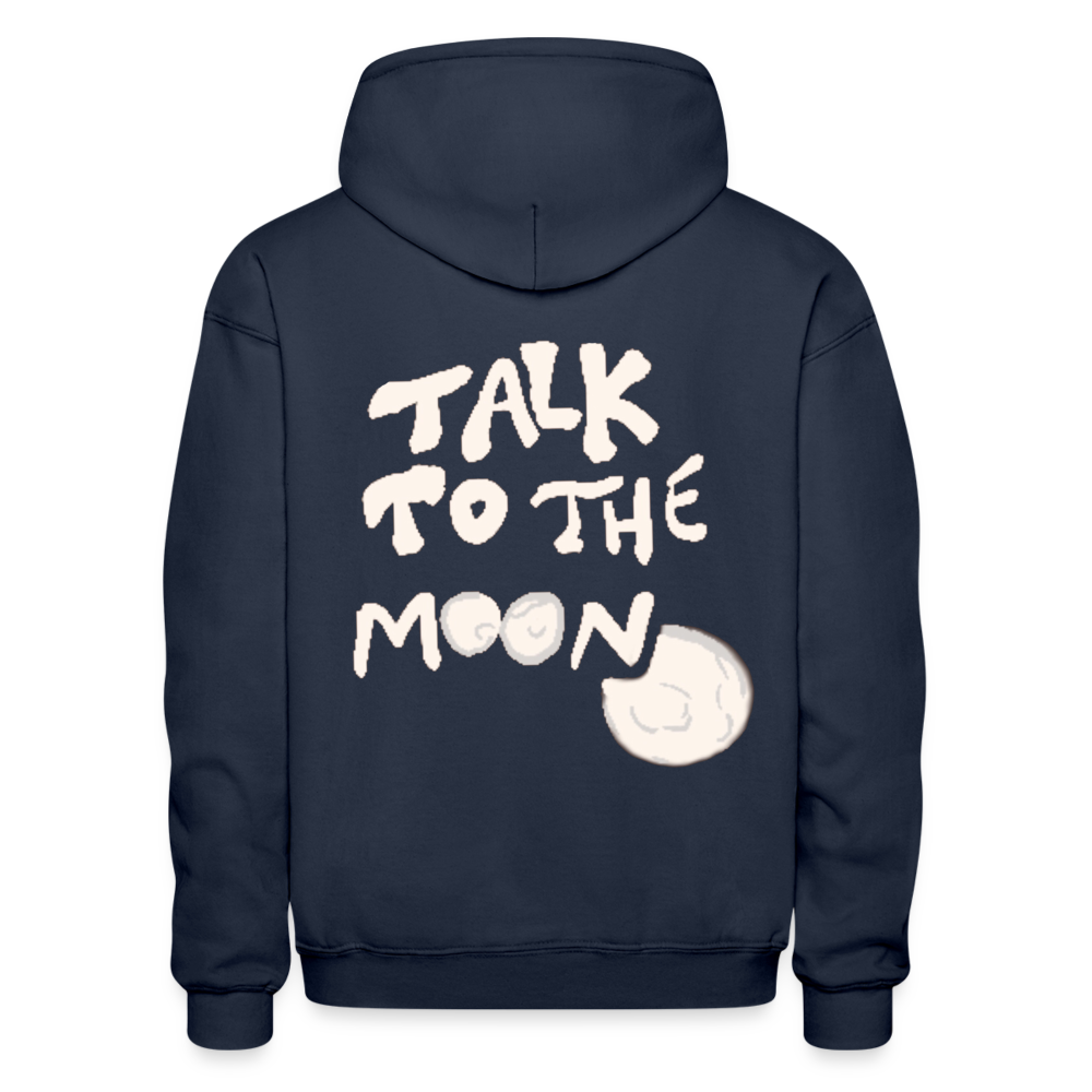 Talk to the Moon Hoodie - navy